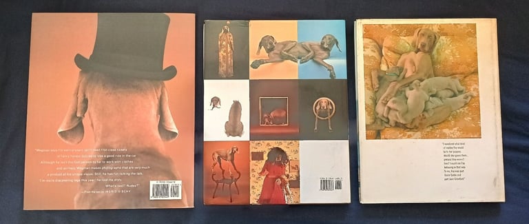  William Wegman - Weimaraner dog books