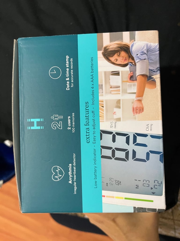 image for automatic arm blood pressure monitor 