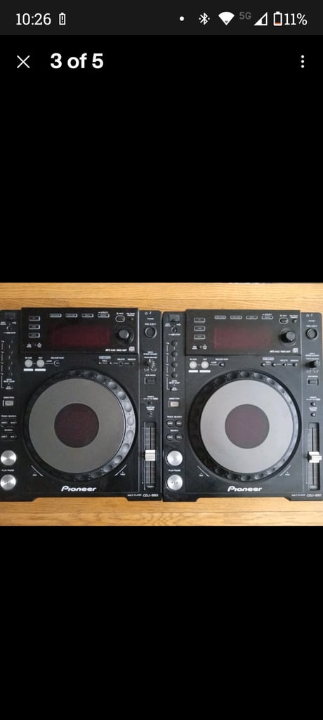 2 Pioneer CDJ850
