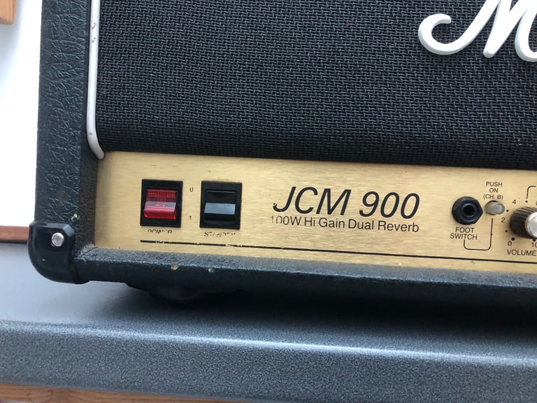 Marshall JCM900 100W Amplifier Head, Hi Gain Dual Reverb, Model 4100
