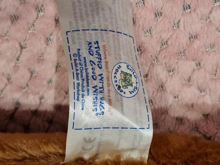 Build a Bear Sitting Dog