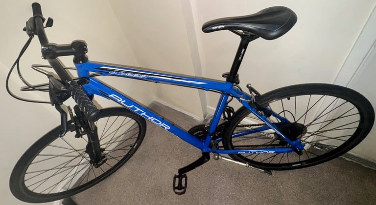 Blue Large Author Classic 24 speed Hybirid bike pickup SE152JR