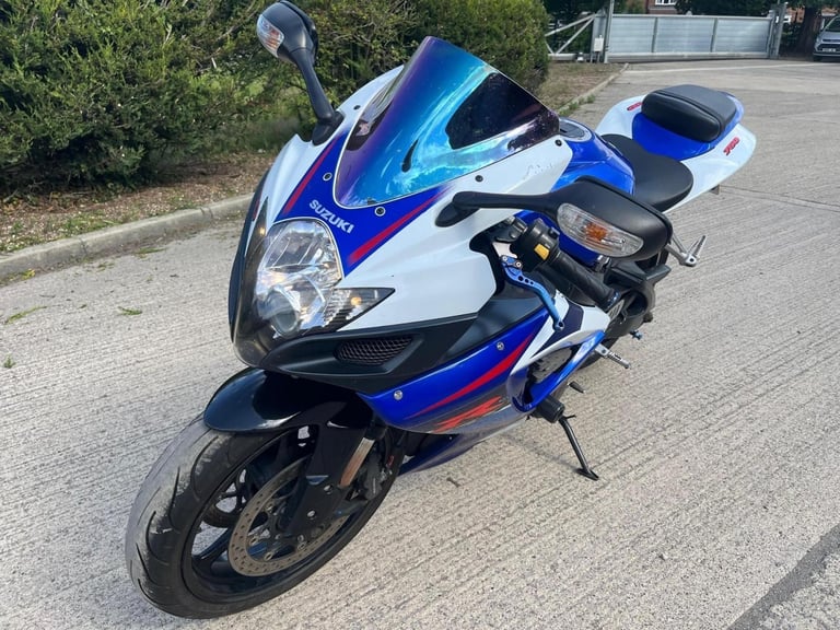 2007 07 SUZUKI GSXR 750 K7 GSXR750 BLUE SPORTS SUPERSPORT