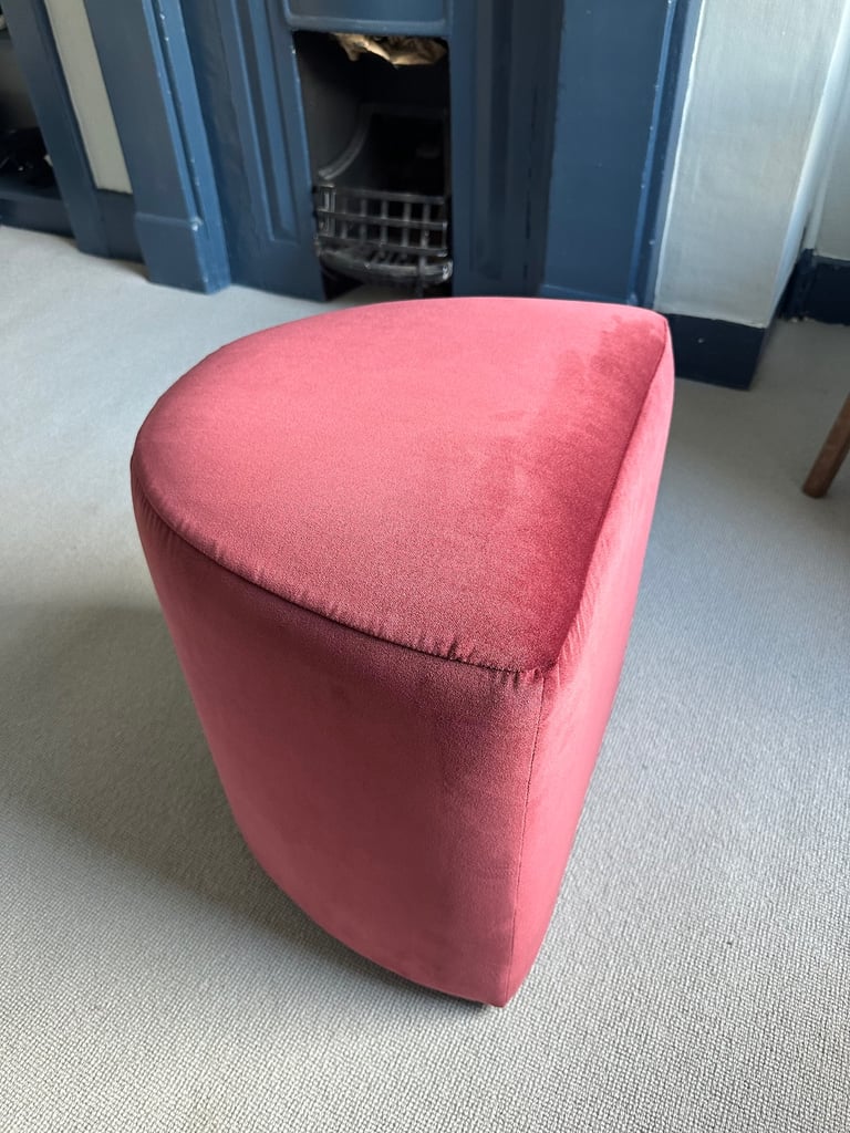 image for Loaf Aubergine Footstool – Perfect Condition – £150 (Stoke Newington)
