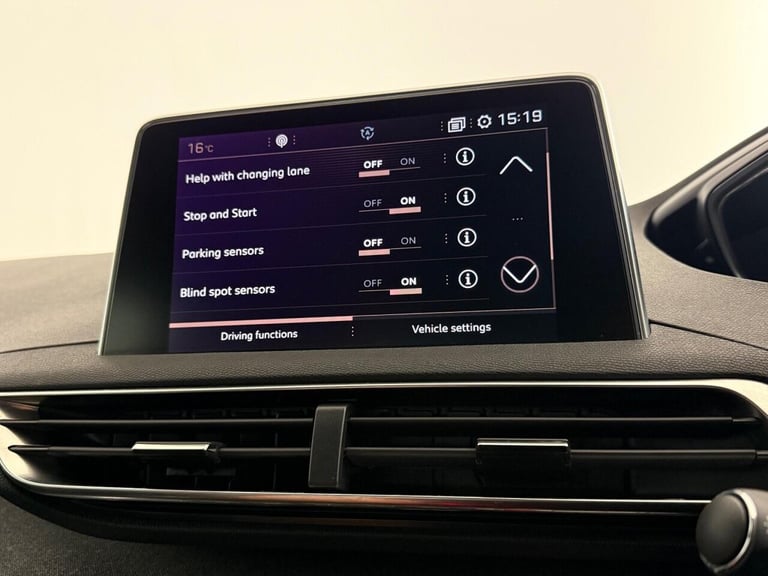 2019 Peugeot 3008 1.2 PureTech GT Line Euro 6 (s/s) 5dr HATCHBACK Petrol Manual