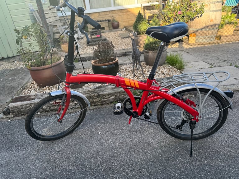 image for anywhere folding bicycle extremely easy to open up and close . 