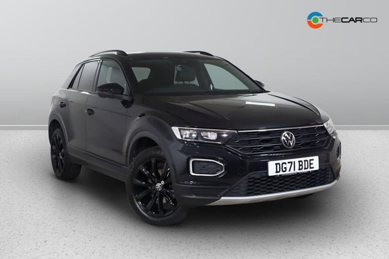 image for 2021 Volkswagen T-Roc 1.5 TSI EVO Black Edition DSG Euro 6 (s/s) 5dr HATCHBACK Petrol Automatic
