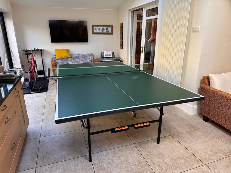 image for Full size Butterfly folding table tennis table. 