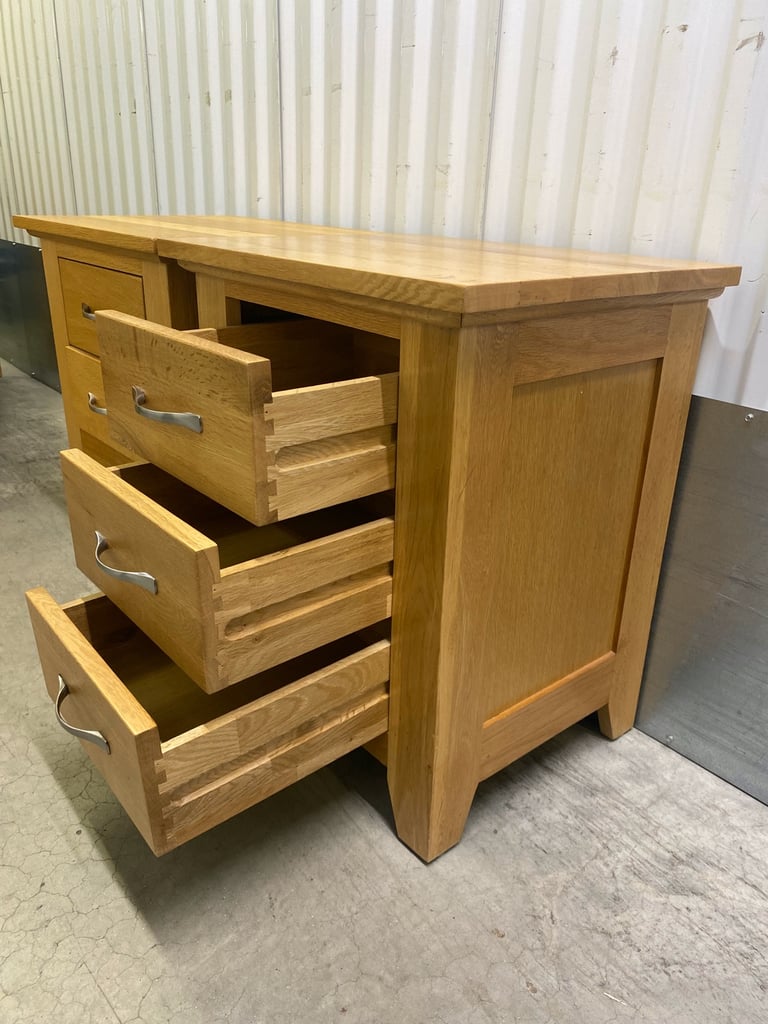 Solid Oak Pair of Bedside tables/ cabinets 