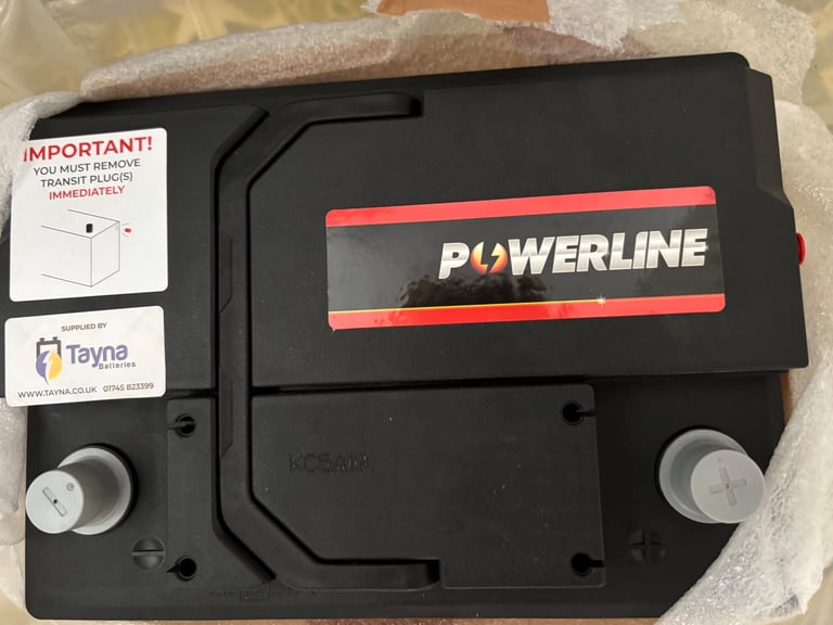 Brand new power line start stop car battery