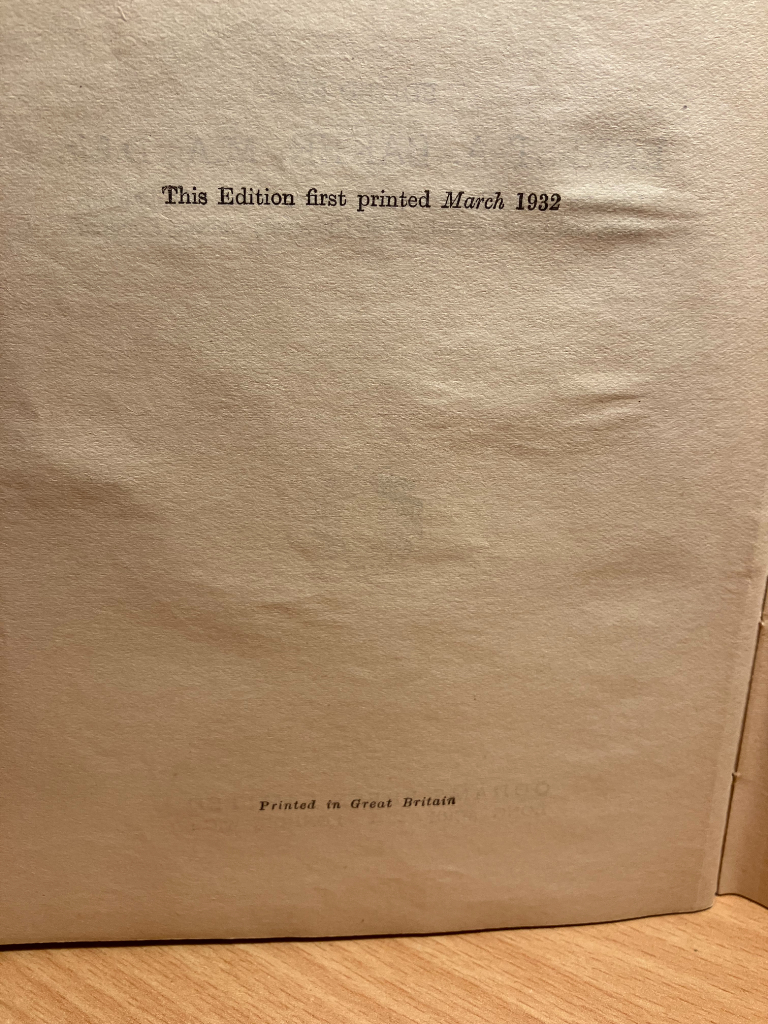 NEW ENGLISH DICTIONARY., Earnest Baker (1932)