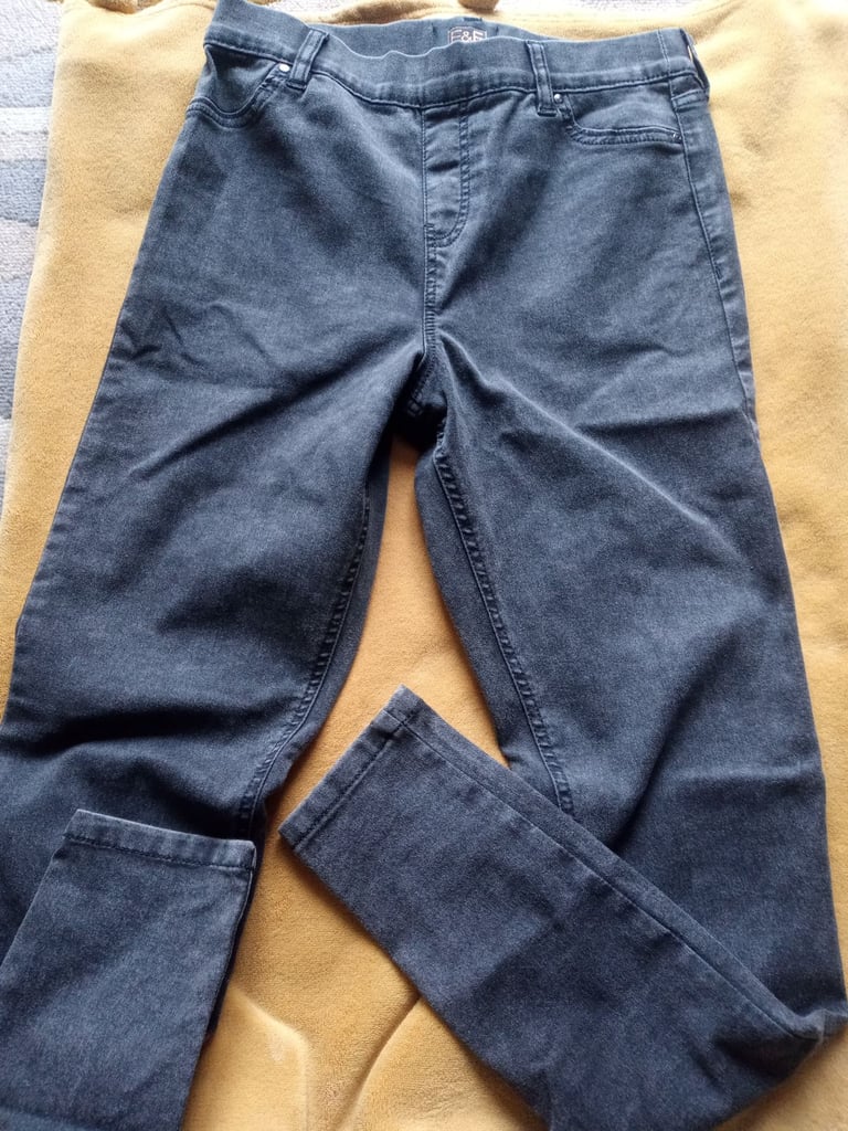 image for Grey uk 12 F/F jeggings 