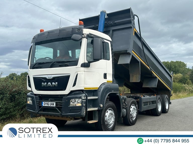 MAN/ ERF TGS 35 400 8 X 4 Steel Tipper