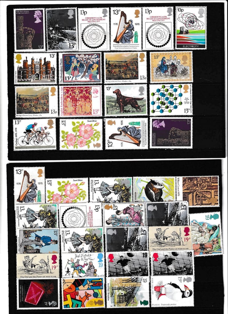 image for 02. Mint Postage Stamps – Face Value £20.00. SAVE £10! 50% OFF FACE