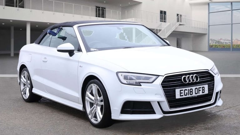 image for 2018 Audi A3 1.5 A3 S Line TFSI Semi-Auto 2dr Convertible Petrol Automatic