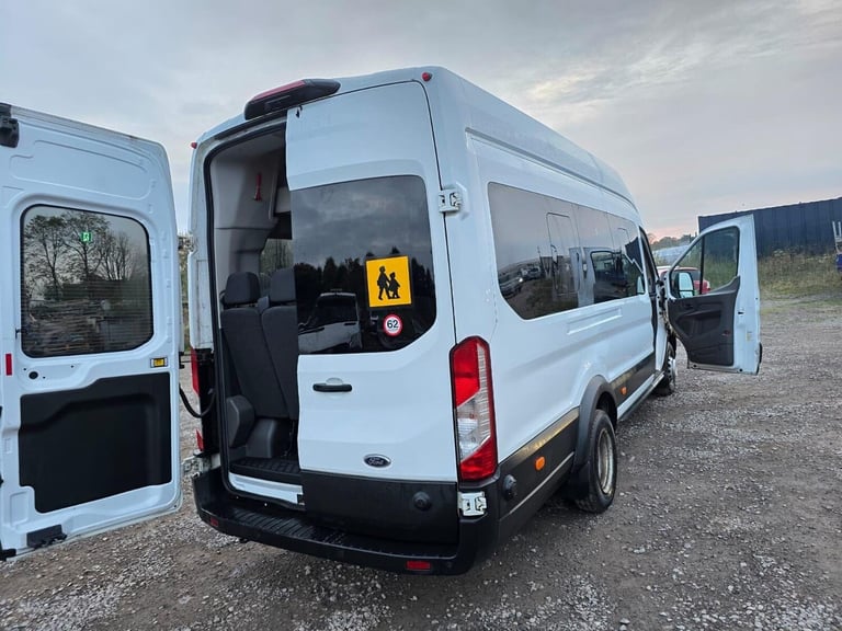 2019 Ford Transit 2.0 460 EcoBlue Trend RWD L4 High Roof Euro 6 (s/s) 5dr (17 Seat, DRW) Minibus ...