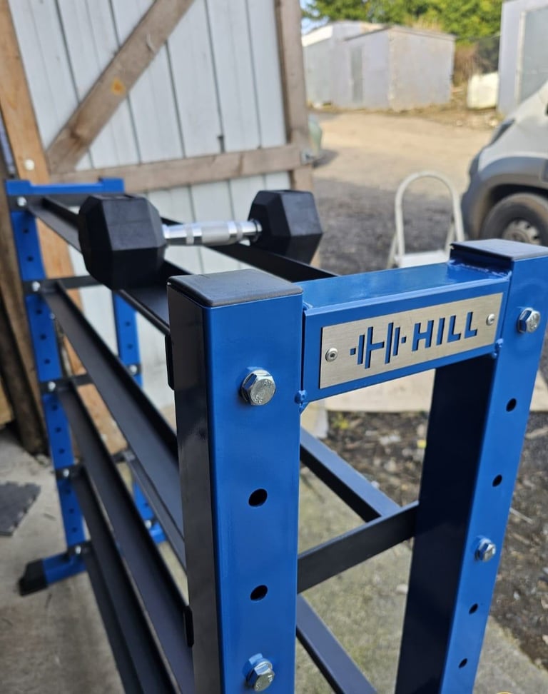3 Tier Dumbbell Rack Storage Solution (gym weights)