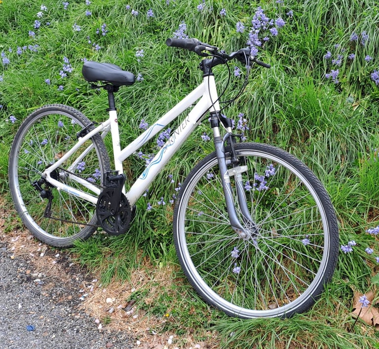 Ladies hybrid aluminium frame townbike 