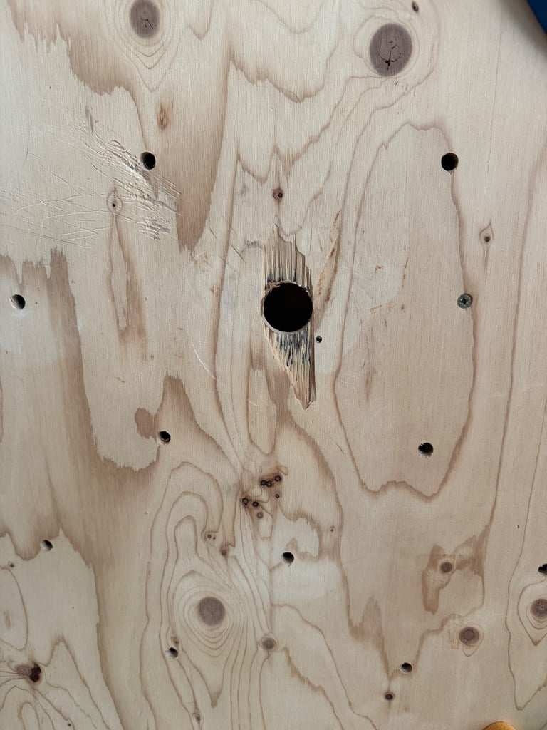 Climbing wall with 22 boulder holds