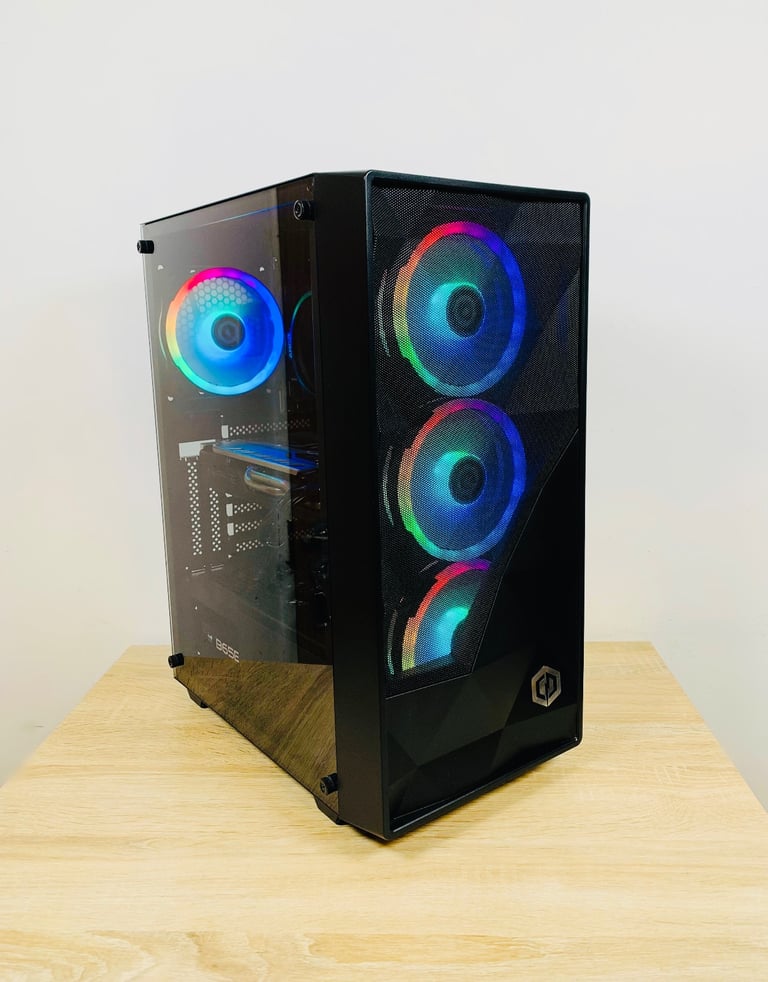 Ryzen 5 256GB SSD + 1000GB 16GB Ram UltraFast Gaming Pc Desktop Computer Radeon RX 8GB GFX