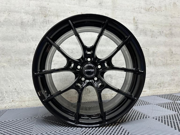 18 19" Strom F1 Alloy wheels Ford Focus Mondeo Connect Van Volvo Jaguar XE XF 5x108