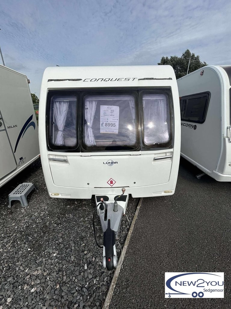2015 Lunar Conquest CK 2 Berth Caravan + Motor mover - STOCK S048