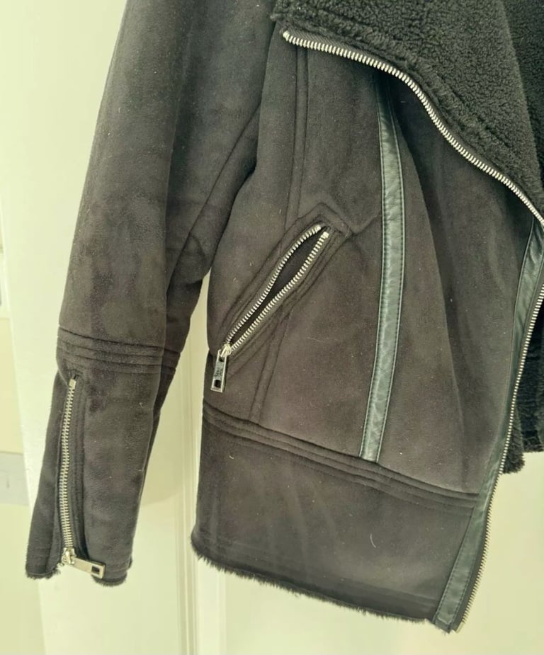 New look bikers jacket  black