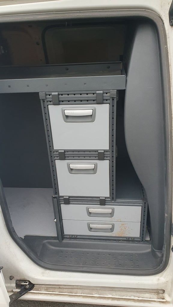 Van racking system
