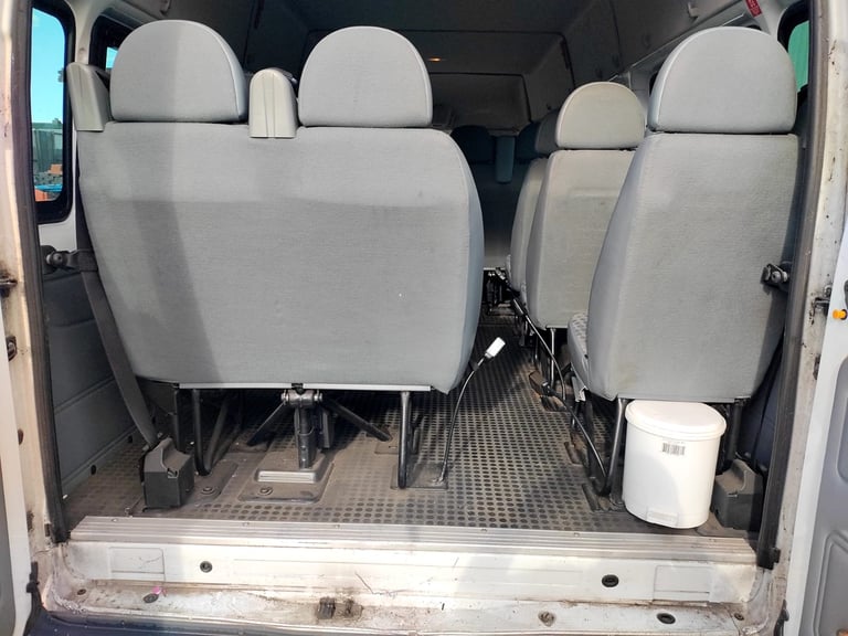 FORD TRANSIT 17 SEAT MINIBUS 2011 60 REG XLWB EX COUNCIL WITH FSH IDEAL CAMPERVAN NO VAT