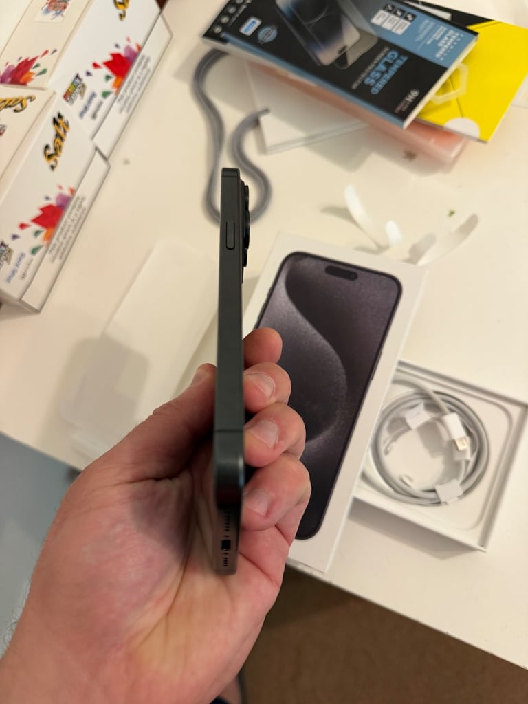 APPLE IPHONE 15 PRO MAX 512 GB TITANIUM BLACK 