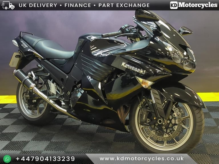 Kawasaki ZZR 1400 Black 2007 FSH