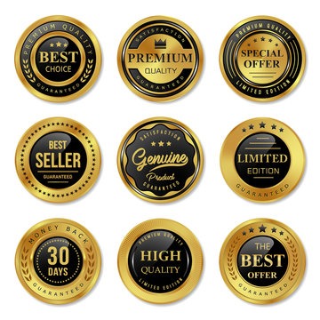 image for Personalised Gold Sticker - Silver Sticker - Product Label  - Decals