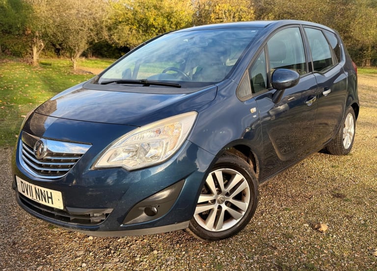 2011 VAUXHALL MERIVA - 1 YEARS MOT