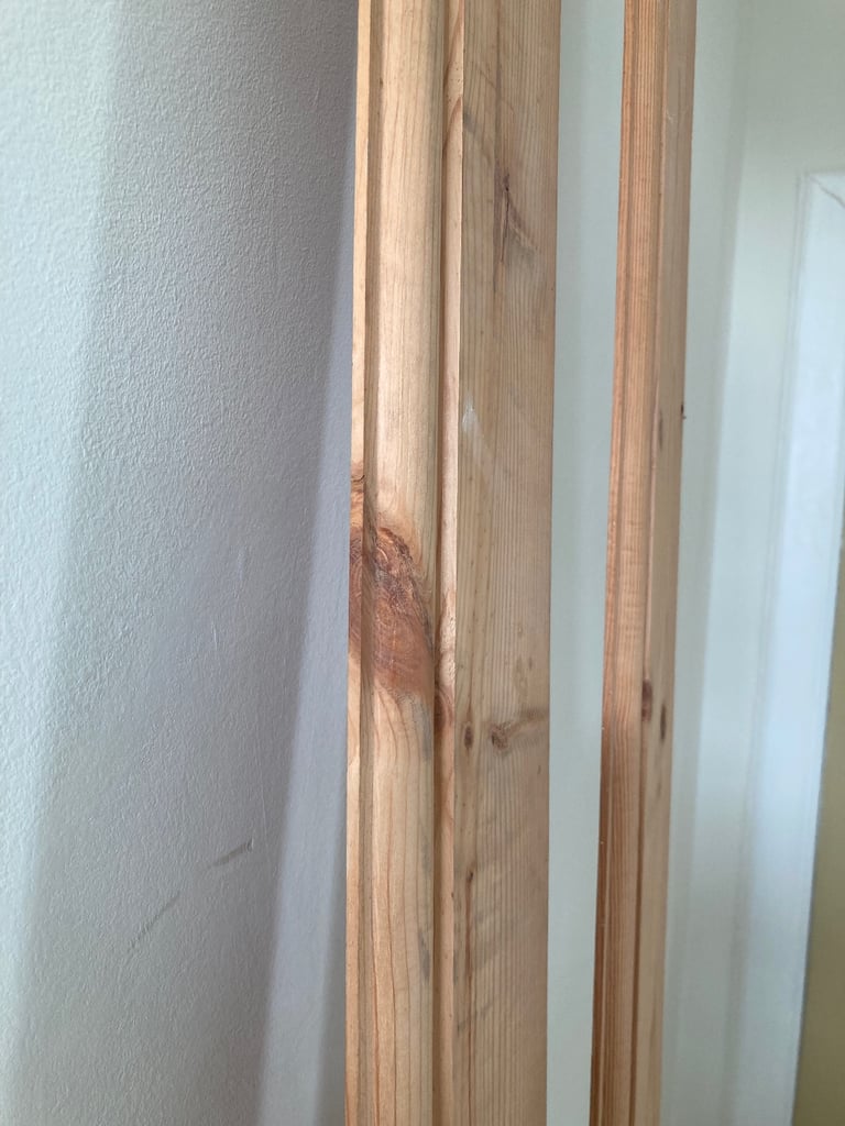 Pine Skirting Boards x 2 (unused)