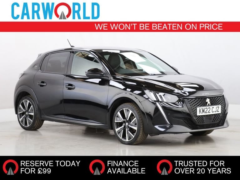 image for 2022 Peugeot 208 1.2 PURETECH GT S/S 5d 100 BHP Hatchback Petrol Manual
