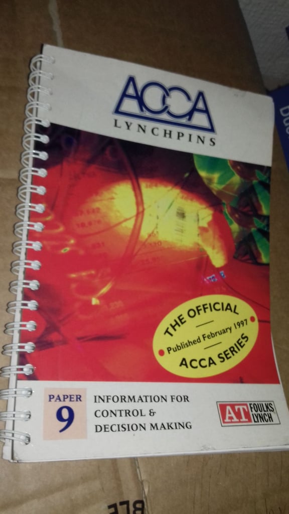 Lots of unused ACCA textbooks - now £2 each