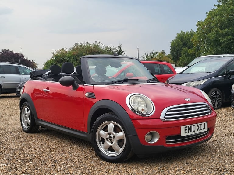 image for 2010 MINI CONVERTIBLE 1.6 2 DOOR 6 SPEED MANUAL PETROL ULEZ FREE