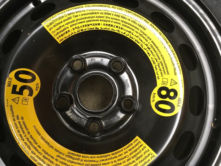 Spare/space saver wheel