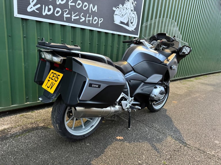 BMW R 1200 RT SE 2015 FBMWSH Panniers Givi Rack 2 Owners 18k Blue Lovely Bike 