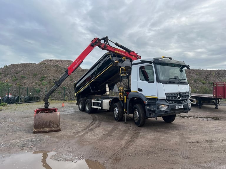 Mercedes-Benz Arocs 3240 TIPPER GRAB, CHOICE IN STOCK, WATCH VIDEO