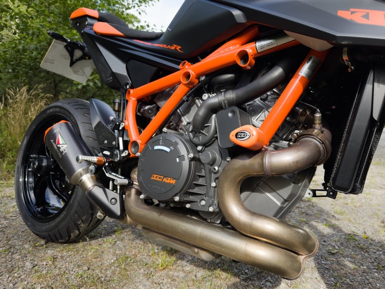 Tickners GT755 2025 Box Trailer with KTM Super Duke 1290 2020