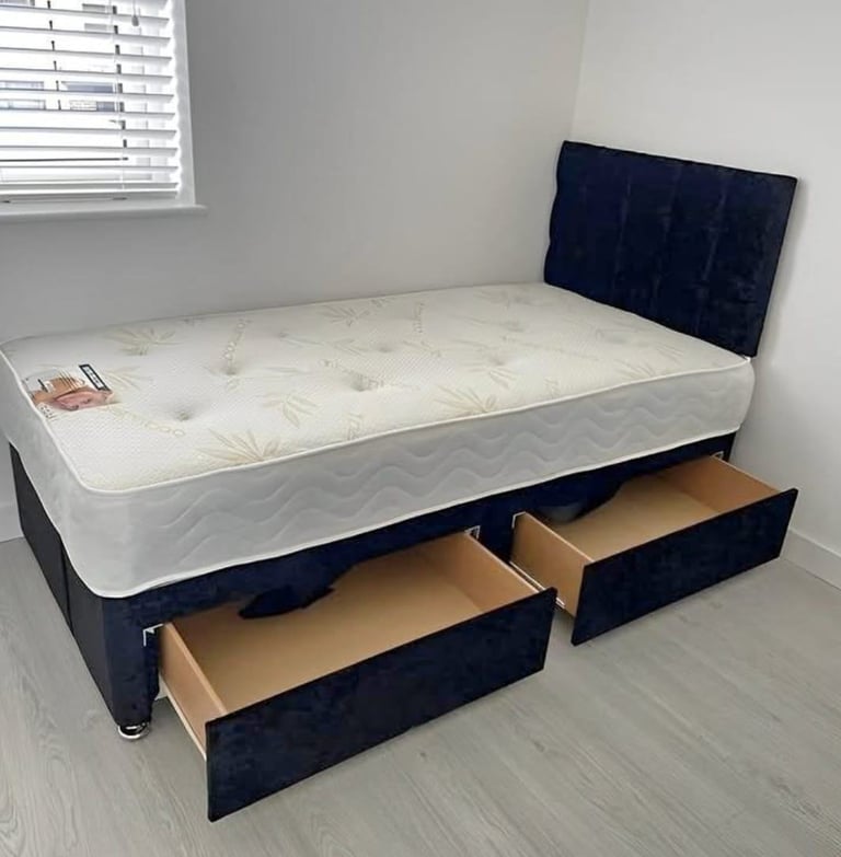 Divan Double (Single / King Size) Bed+Mattress CLEARANCE SALE ON BRAND NEW BEDS WITH MATTRESSES