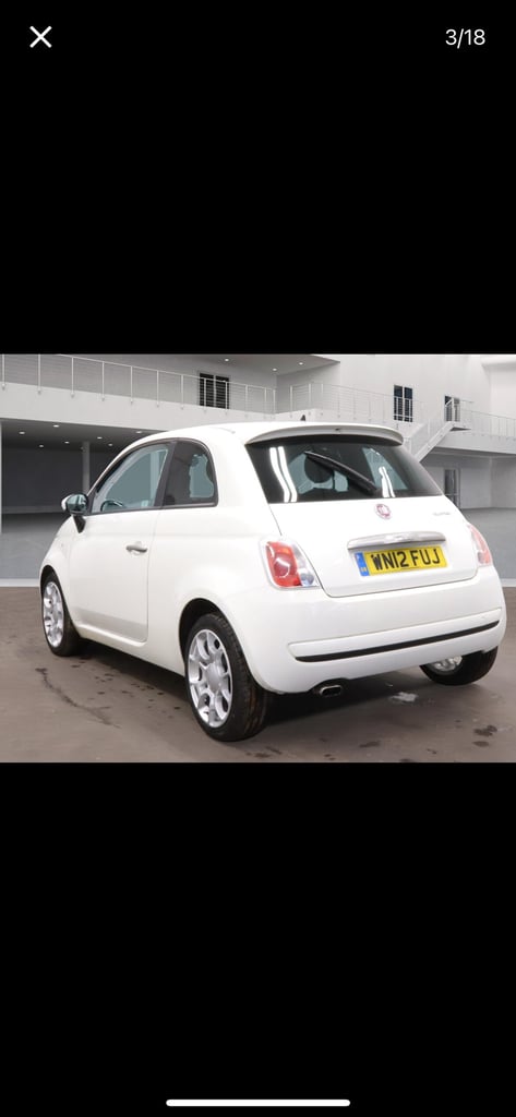 2012 Fiat 500 0.9 TwinAir Plus 3dr HATCHBACK Petrol Manual