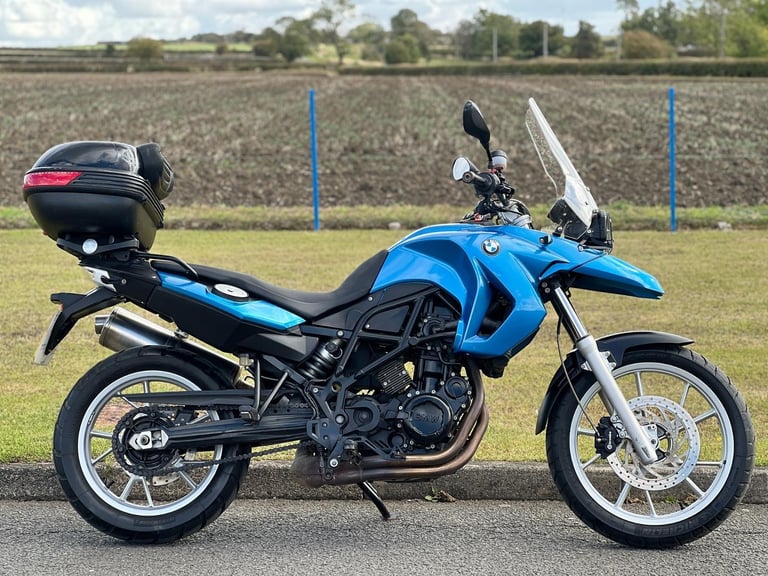 2009 BMW F650GS Lowered Seat Height F800GS Top case HPI & MOT FAST DELIVERY