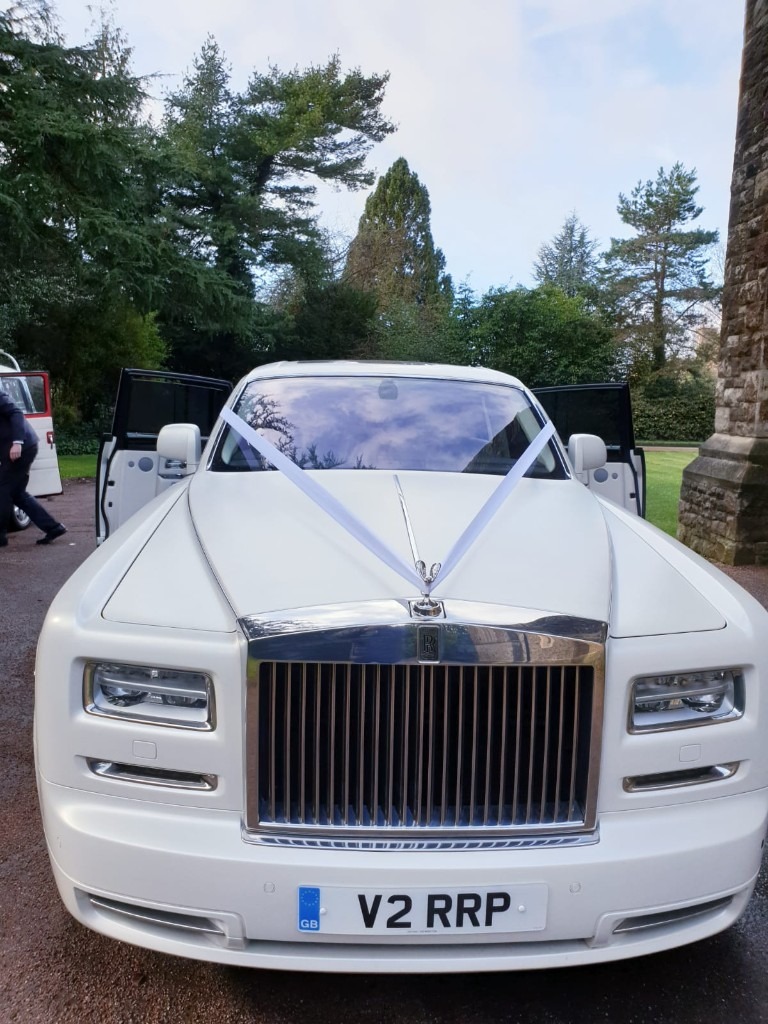 Rolls Royce Series 2 with starlight, rear entertainment, white leather - when ONLY THE BEST WILL DO