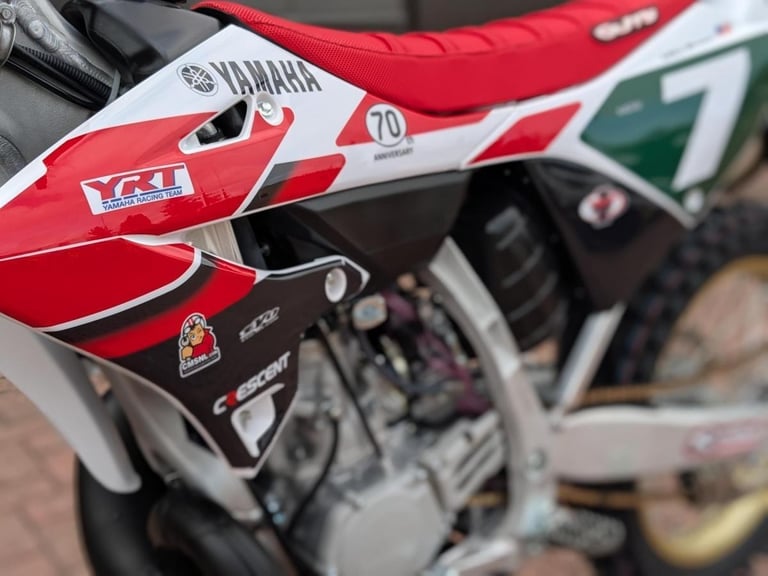 YAMAHA YZ 250 2 STROKE - 70TH ANNIVERSARY DOC WOB VMXDN REPLICA - MIKE BROWN