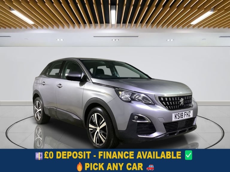 image for 2018 Peugeot 3008 1.2 PureTech Active SUV 5dr Petrol Manual Euro 6 (s/s) (130 ps) HATCHBACK Petro...