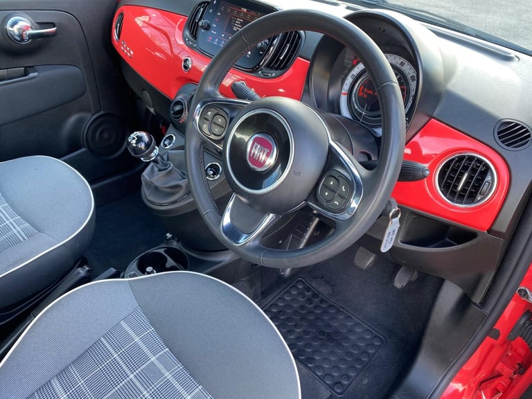 2020 Fiat 500 1.2 Lounge Euro 6 (s/s) 3dr HATCHBACK Petrol Manual