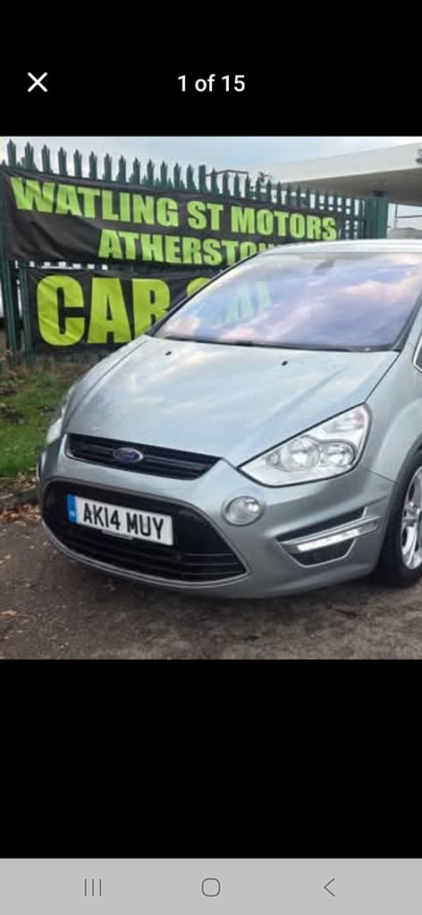 2014 Ford S-Max 2.0 TDCi 163 Titanium 5dr Powershift MPV Diesel Automatic