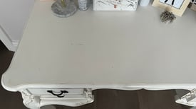 French white washed dressing table 